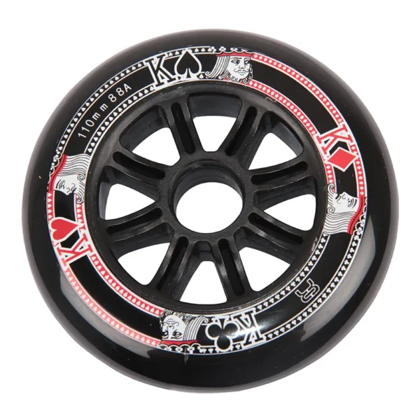 Колёса SEBA Street Kings 110мм/88A – Чёрные Комплект из 3 шт.