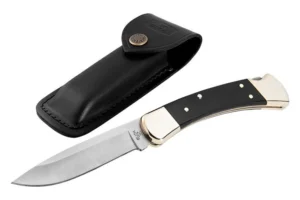 0110BRS-C 1268 BUCK FOLDING HUNTER, CLAM