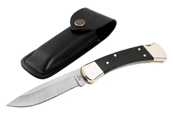 0110BRS-C 1268 BUCK FOLDING HUNTER, CLAM