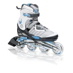  role de roller Bladerunner Formula 80 W pentru femei, pantofii de patinaj cu design sportiv și șireturi, potrivite pentru începători