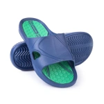 Papuci Spokey Orbit pentru sport, destinați pentru activități la plajă, în nuanțe de albastru și gri, imagini de produs în thumbnail.