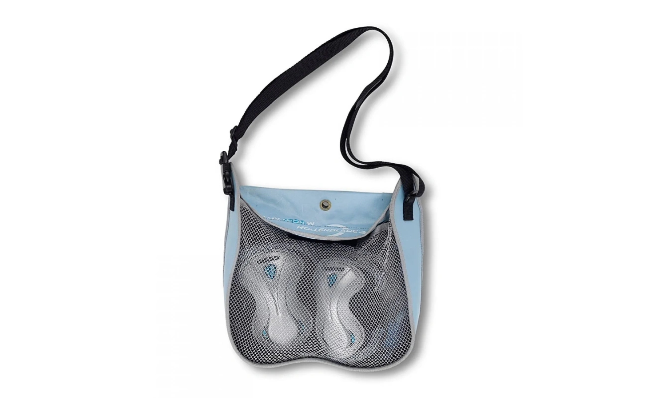 Protecție pentru role Rollerblade LUX 3 PACK W, set de 3 piese pentru protecție la role, genunchiere, cotiere și genunchiere, în culori negre și roz.