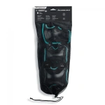 Protectie pentru role Rollerblade X-GEAR W 3 PACK, set de protecții pentru încheieturi, genunchi și coate, destinată pentru skateboarding și roller skating