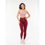 Pantofi sport pentru femei de culoare burgundy, model Megalight 240, pentru fitness, menționați pe pagina 14-2303-7 Megalight 240 Лосины фитнес Woman burgundy L PRO FEET