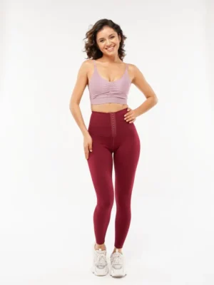 Pantofi sport pentru femei de culoare burgundy, model Megalight 240, pentru fitness, menționați pe pagina 14-2303-7 Megalight 240 Лосины фитнес Woman burgundy L PRO FEET