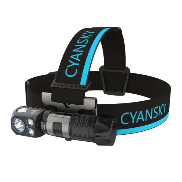 Surubelul frontal cu LED Cyansky HS7R (21700*5000mAh)