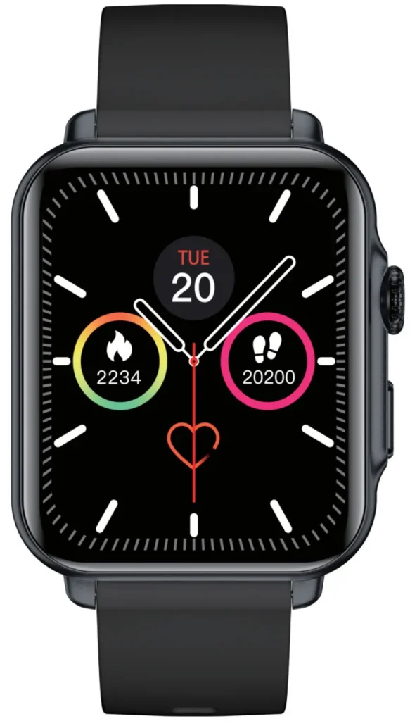 Ceas inteligent PROXIMA SW350, model F26 pentru sport, afișând timpul și durata bateriei de 10 zile, în greutate ușoară și design modern.