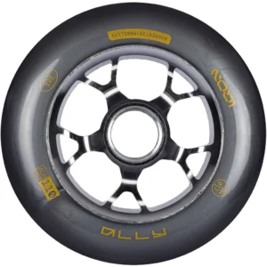 Set de 2 roți Powerslide Ally 110mm gri închis pentru skate-uri freestyle