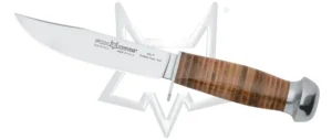 EUROPEAN HUNTER
Design by FOX Knives
cod. 610/11
сталь 420C stainless steel
твёрдость : HRC 54-56 рукоядь кожа