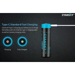 Baterie pentru echipamente sportive BL2150U 21700 5000mAh Type-C, imagine miniaturizată