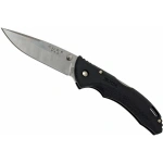 Briceag Buck Bantam BLW de dimensiune medie, produs pentru echipamente sportive, expus în magazinul de echipament sportiv.