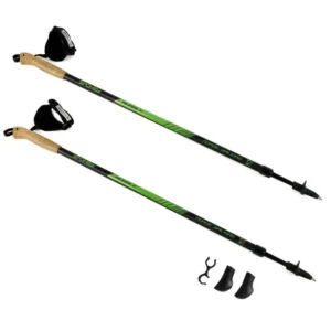 Tije pentru mersul Nordic cu mânere din plută 105-135 cm Spokey RUBBLE