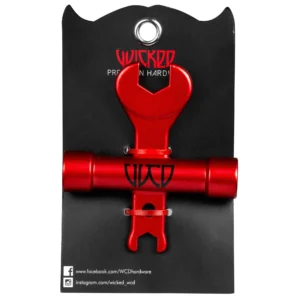 Cheie hexagonală WICKED X Tool, un instrument pentru sport și activități tehnice, prezentată în imagine thumbnail de 150x150 pixeli