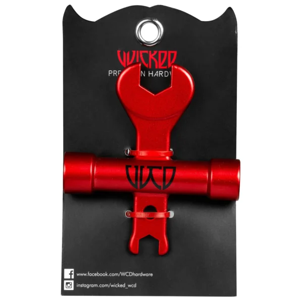 Cheie hexagonală WICKED X Tool, un instrument pentru sport și activități tehnice, prezentată în imagine thumbnail de 150x150 pixeli