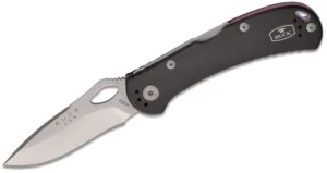 Cuțit 0722BKS1-B 12237 BUCK SPITFIRE, MÂNUSĂ NEAGRĂ (Oțel inoxidabil 420HC) – 58-60 HRC