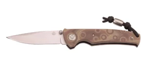 7309511 Cuțit TEC pentru o singură mână, multicolor G10 Puma D2 oțel carbon
