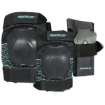 Trei role de skate Powerslide PS Standart Tri Pack pentru femei, mărimea S, fotografiate pe fundal neutru