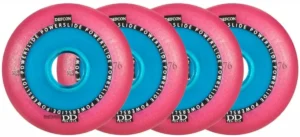 905243 Колеса  Powerslide Defcon RTS 76 mm pink  4 pack
