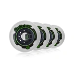 Set de 4 roți pentru skateboarding Powerslide Spinner 80mm 88A negru, imagini miniatură pentru pagina produsului.