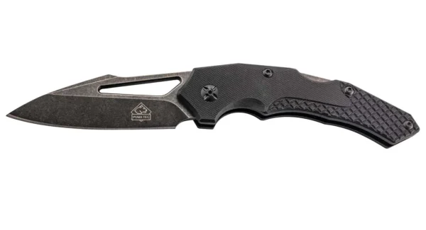 7315913 Нож TEC one-hand G-10 clip Puma 7Cr17, Stone Wash Optik