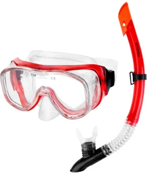 928191 Spokey Masca + tub de scufundări LUZON RD