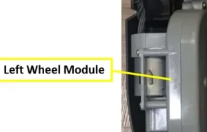 Rotă de schimb pentru LG700W0010 Legee 7, parte din modulul roții din stânga, pentru echipamente sportive de curățare