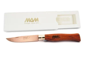 2062 MAM HUNTER'S POCKET KNIFE WITH BRONZE TITANIUM BLADE
