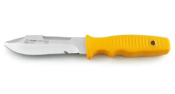 Подводный нож. Сталь 440A / 57 HRC, 132221 KnifeTEC wave boating Puma