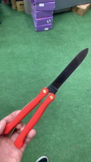 425 BR FOX Steel 440 Black Blade red