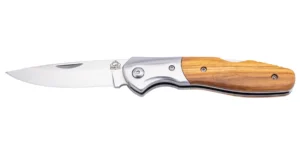 7316011 KnifeTEC pocket olive wood with clipPuma сталь AISI 420