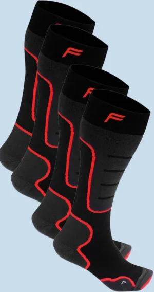27-4727-0 SKI SA 100 Double set  black/red 39-42 PRO FEET