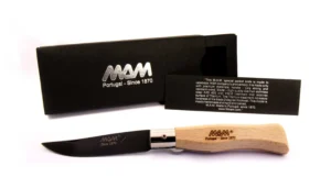 2109 MAM DOURO BRICHETA PLICĂ BLACK TITANIUM, Ușor, mâner din lemn