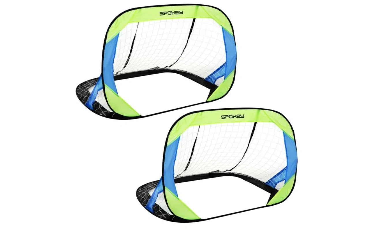 Poartă de fotbal pentru portari Spokey GOALKEEPER II, echipament sportiv pentru goalkeeperi, culoare albastru și negru, perfectă pentru jocuri și antrenamente