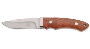 7326009 Curea KnifeTEC din lemn de trandafir Puma, oțel 420 AISI