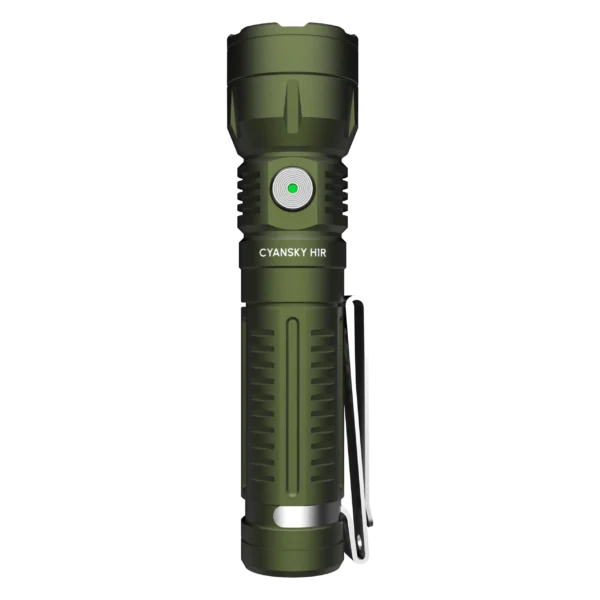 Lanterna cu LED Cyansky H1R pentru outdoor și activități sportive, cu baterie 14500 800mAh, imagine miniatură