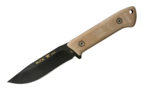 Foarfece 0104+A40BRS1-B 12245 BUCK COMPADRE (CUȚIT CAMP) otel 5160 Carbon