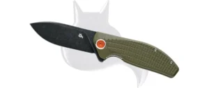 BF-764 OD ACUTUS  
Design de Grigorii Matveev  
Oțel BB D2 PTFE nero