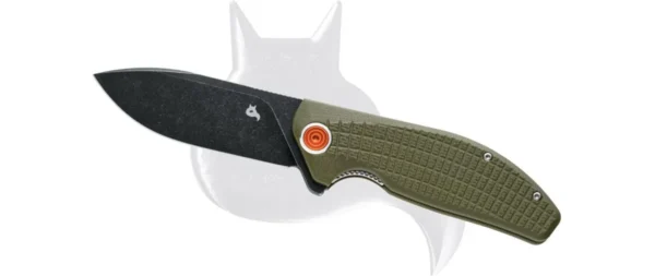 BF-764 OD ACUTUS  
Design de Grigorii Matveev  
Oțel BB D2 PTFE nero