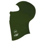 Balaclava pentru sport H.A.D. Merino în culoarea verde armata, potrivită pentru activități în aer liber și sporturi.