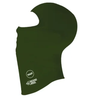 HA614 H.A.D. Merino Balaclava H0035 Army Green PRO FEET