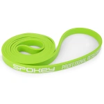 Curea elastică verde Power Spokey, echipament de sport pentru antrenamente de rezistență
