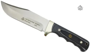 6818800G  Knife SGB big bear bowie Black G10 Puma