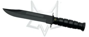 691/18 FOX KNIFE MILITARY FIXED CARBON STEEL C70,ABS