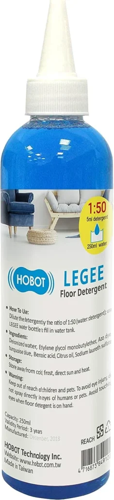 Solutie de curățare HOBOT 250ml pentru roboți de curățat Legee 7, Legee D7 și Legee D8