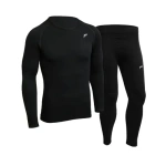 Set de pijama superlight pentru femei, culoare neagră, mărimea S, pentru echipament sport PRO FEET