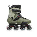 Role inline skates Rollerblade 86B0740070G008 TWISTER LE CAMO în culoarea verde cu dimensiune 39-40, roți 4×80mm, rulmenți ILQ-7, șasiu din aluminiu, pentru sport urban