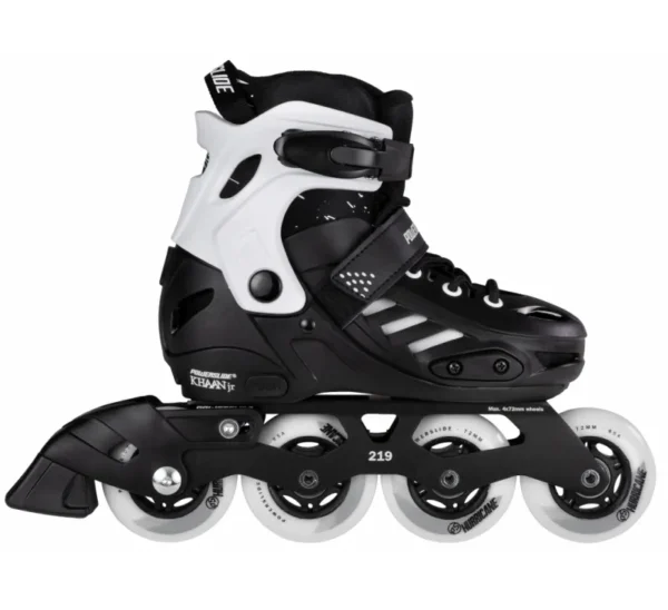 Role de patinaj cu rotile POWERSLIDE ONE KIDS SKATES Khaan Jr. SQD negru