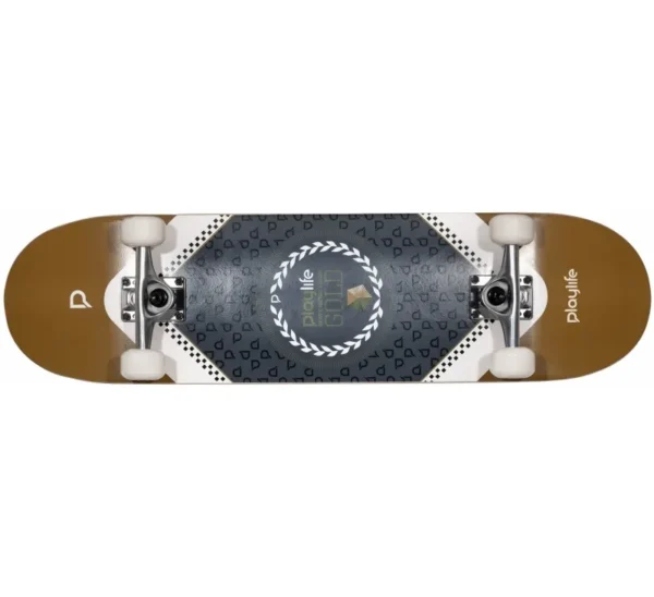 PLAYLIFE SKATEBOARDS Hardcore Gold By Powerslide