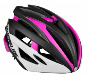 Cască POWERSLIDE HELMET PROTECTION Race Attack, alb/pink