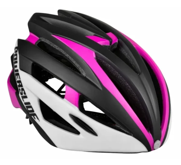 Cască POWERSLIDE HELMET PROTECTION Race Attack, alb/pink